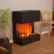 Kästner Black - OMC 600 | Freestanding Water Vapour Fireplace