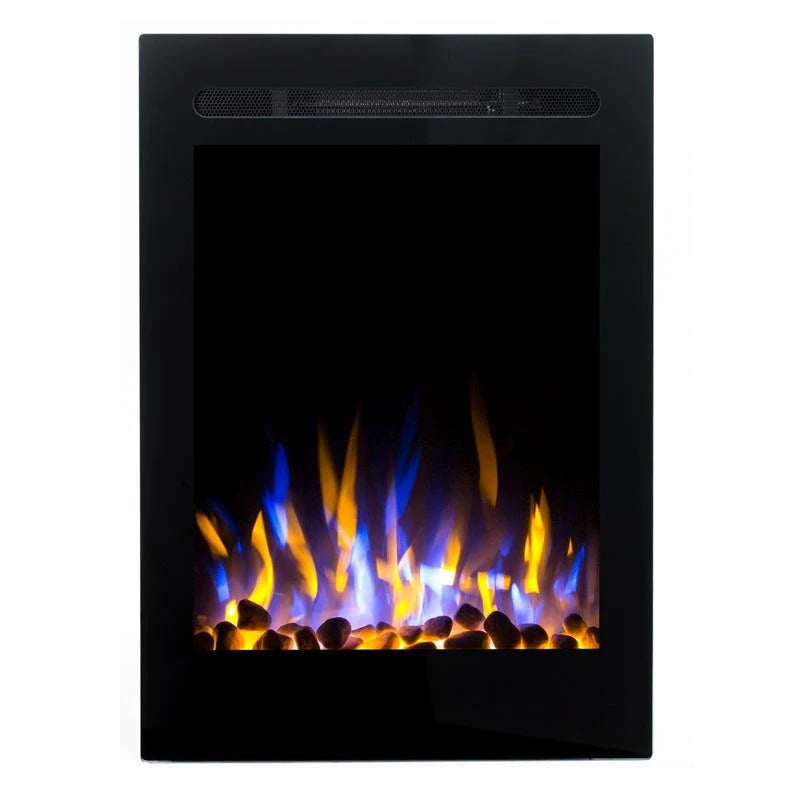 LED Pro inbyggnads kamin till el