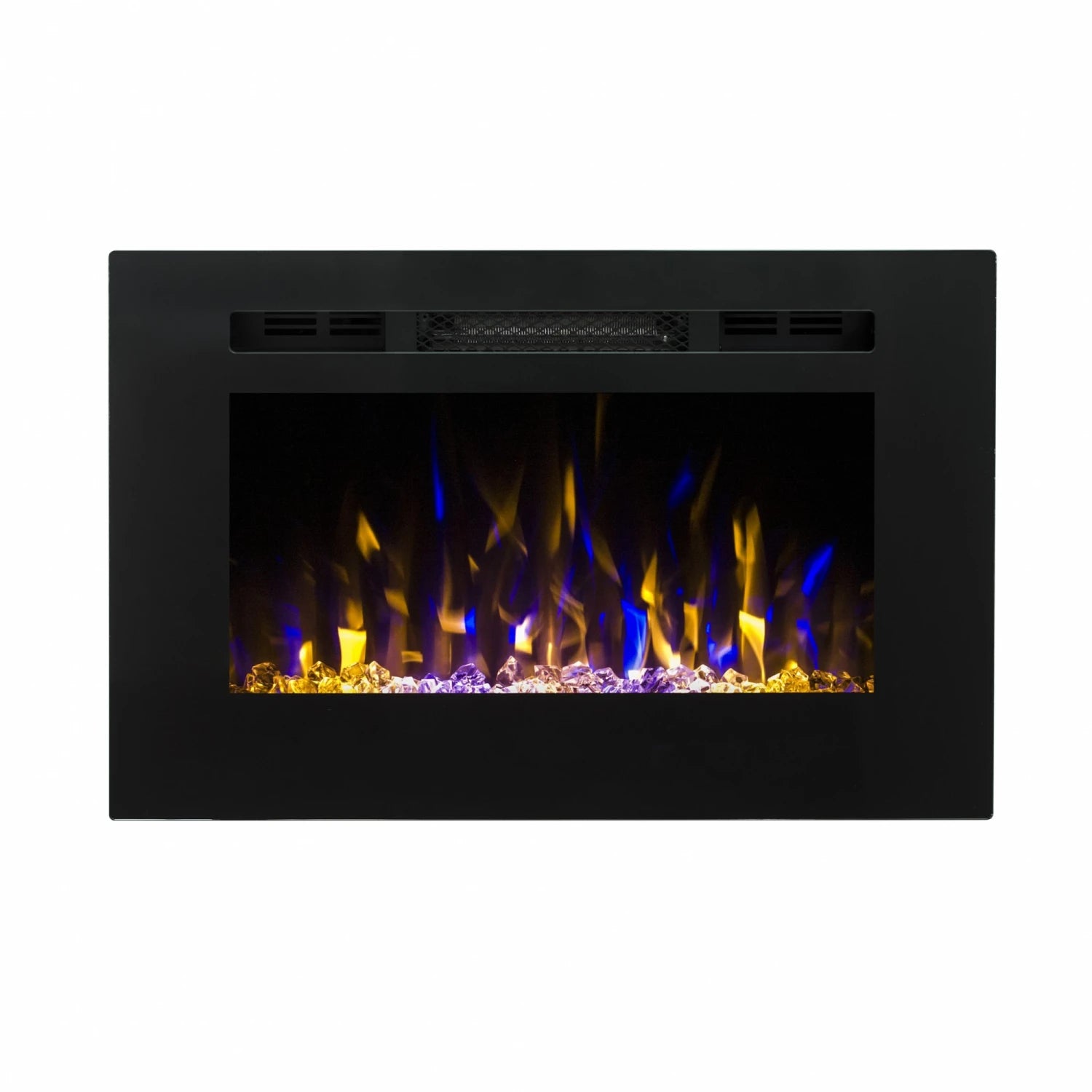 LED Pro elkamin för inbyggnad - 66 cm