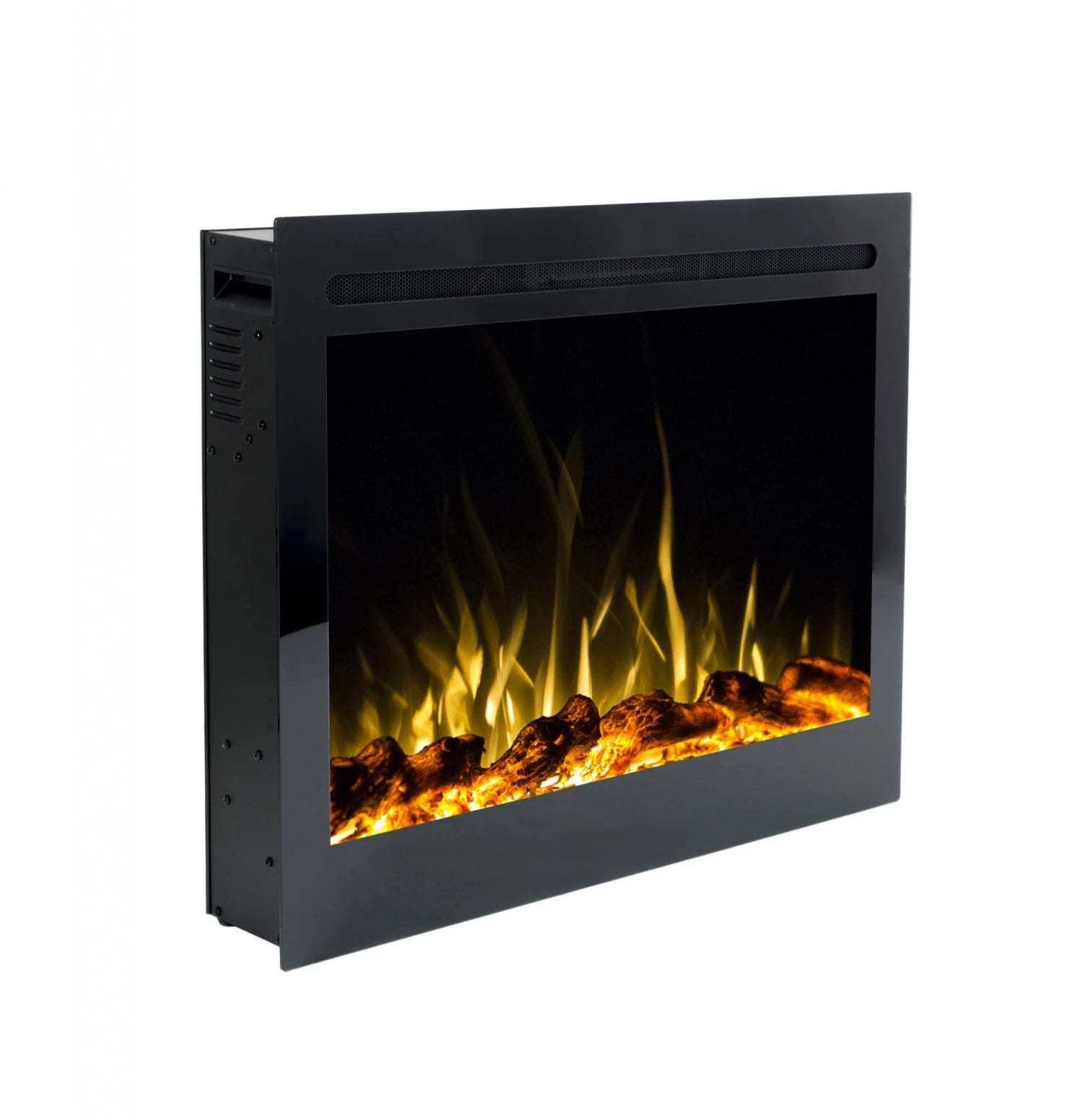 LED Pro inbyggnadskamin till el - 80 cm