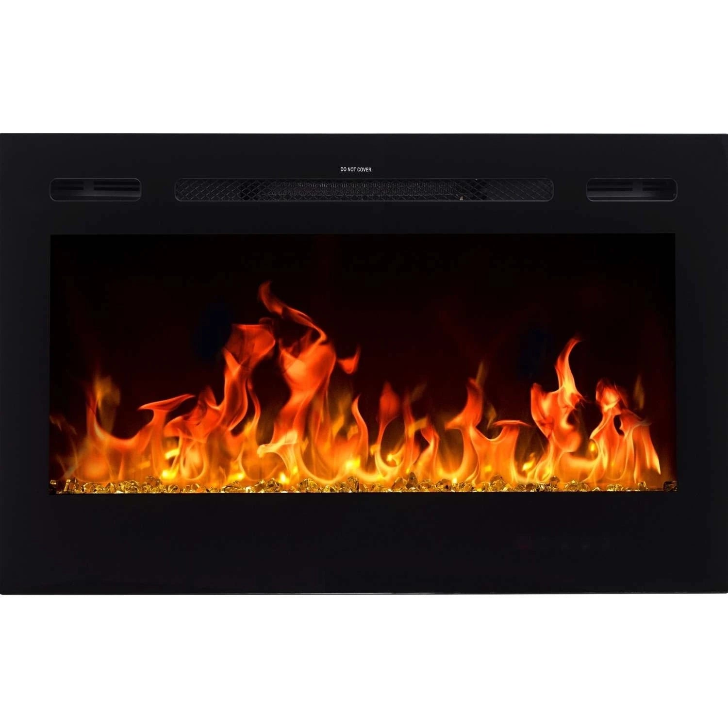 Majestic 92 cm - Wall-Mounted Electric Fireplace