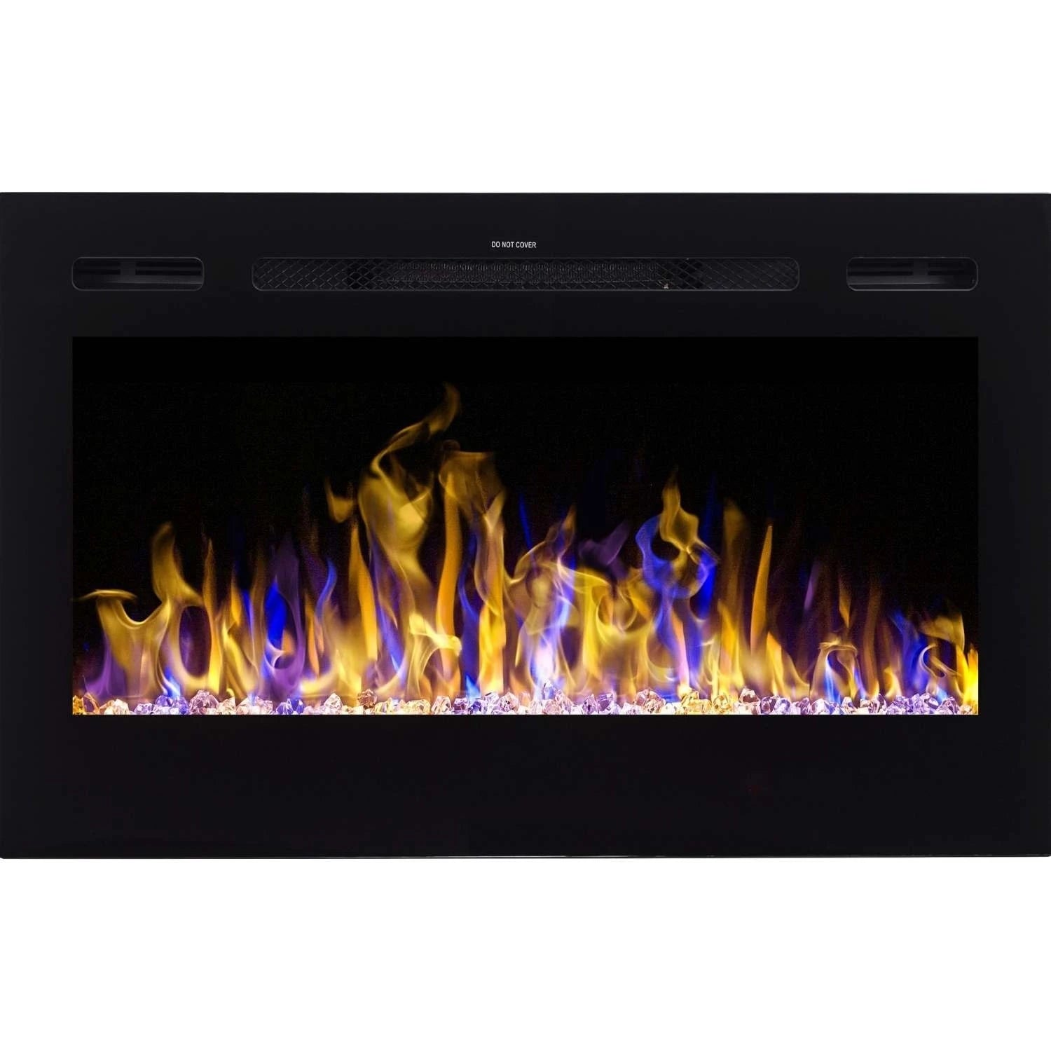 Majestic 92 cm - Wall-Mounted Electric Fireplace
