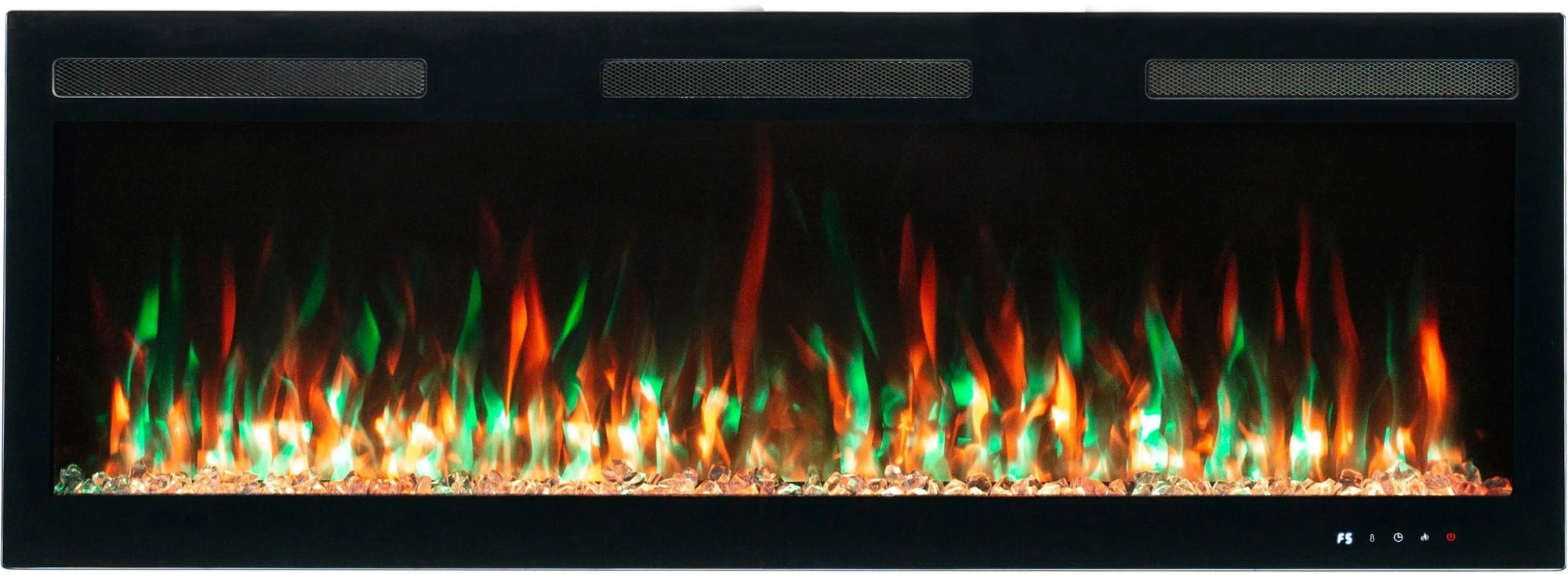 Majestic PRO Wall-Mounted Electric Fireplace 72" (183 cm)