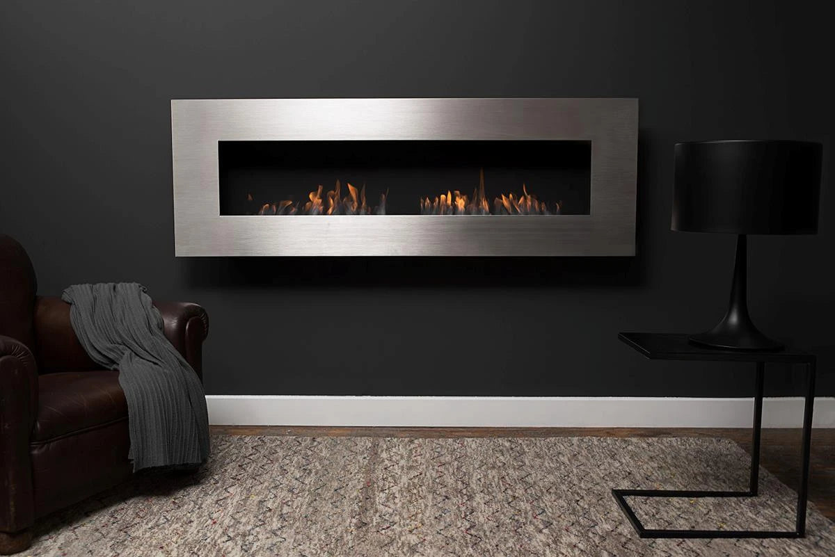Icon Fires Nero 1750 Vägghängd - Stål