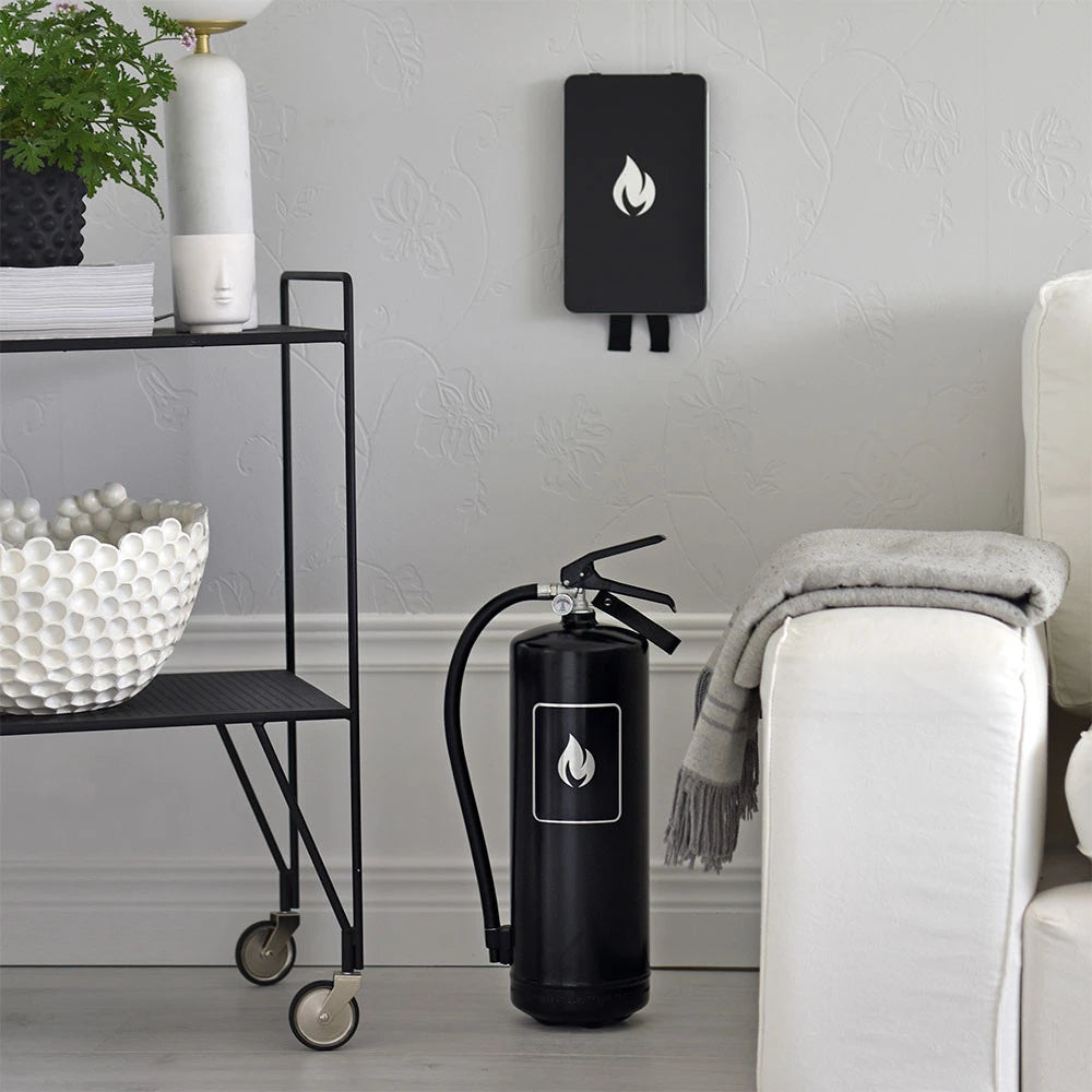 Black Fire Extinguisher 6 kg - Classic