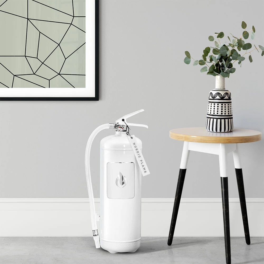 White Fire Extinguisher 6 kg - Classic