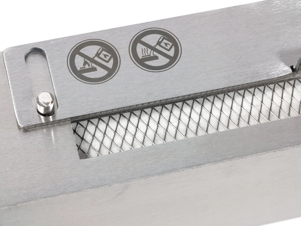 Slimline Burner Steel - 40 cm