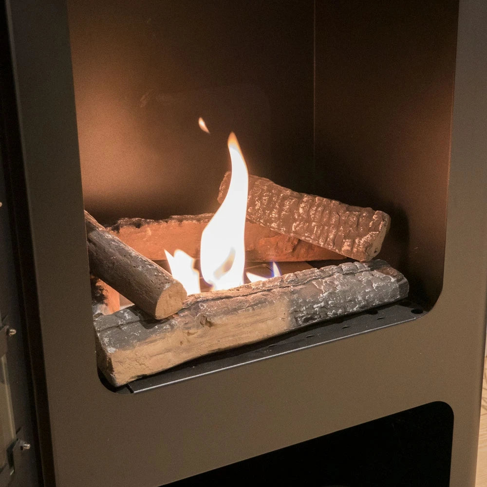 Keramisk trä för etanolkaminer - 8 st.