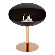 Pedestal Svart + Kopparfot