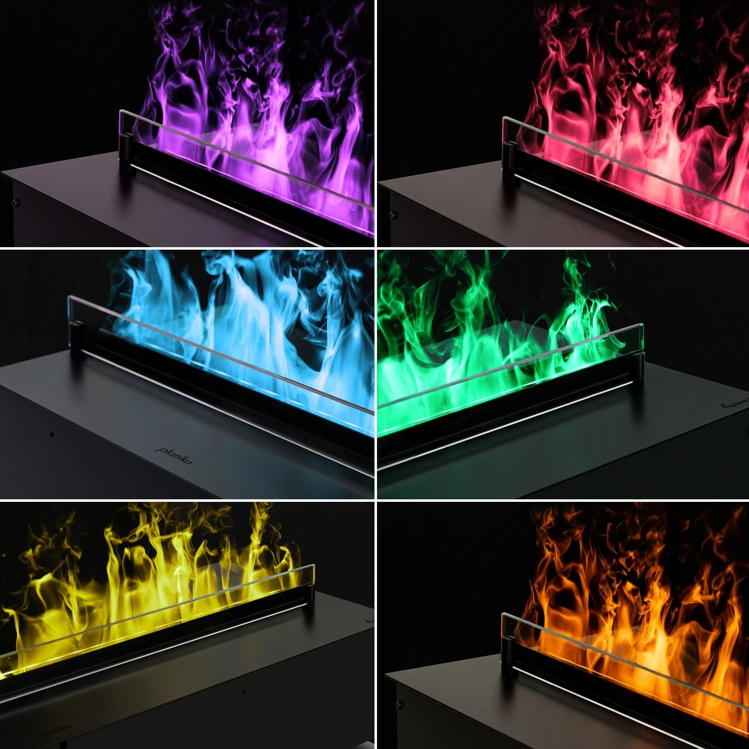 Planika Fires Cool Flame 1000 Room Divider Fire