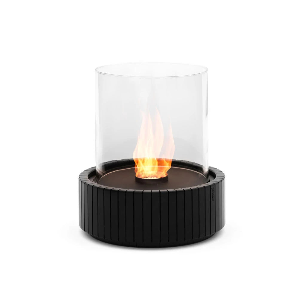 Planika Lotus Round Freestanding Tabletop Fireplace