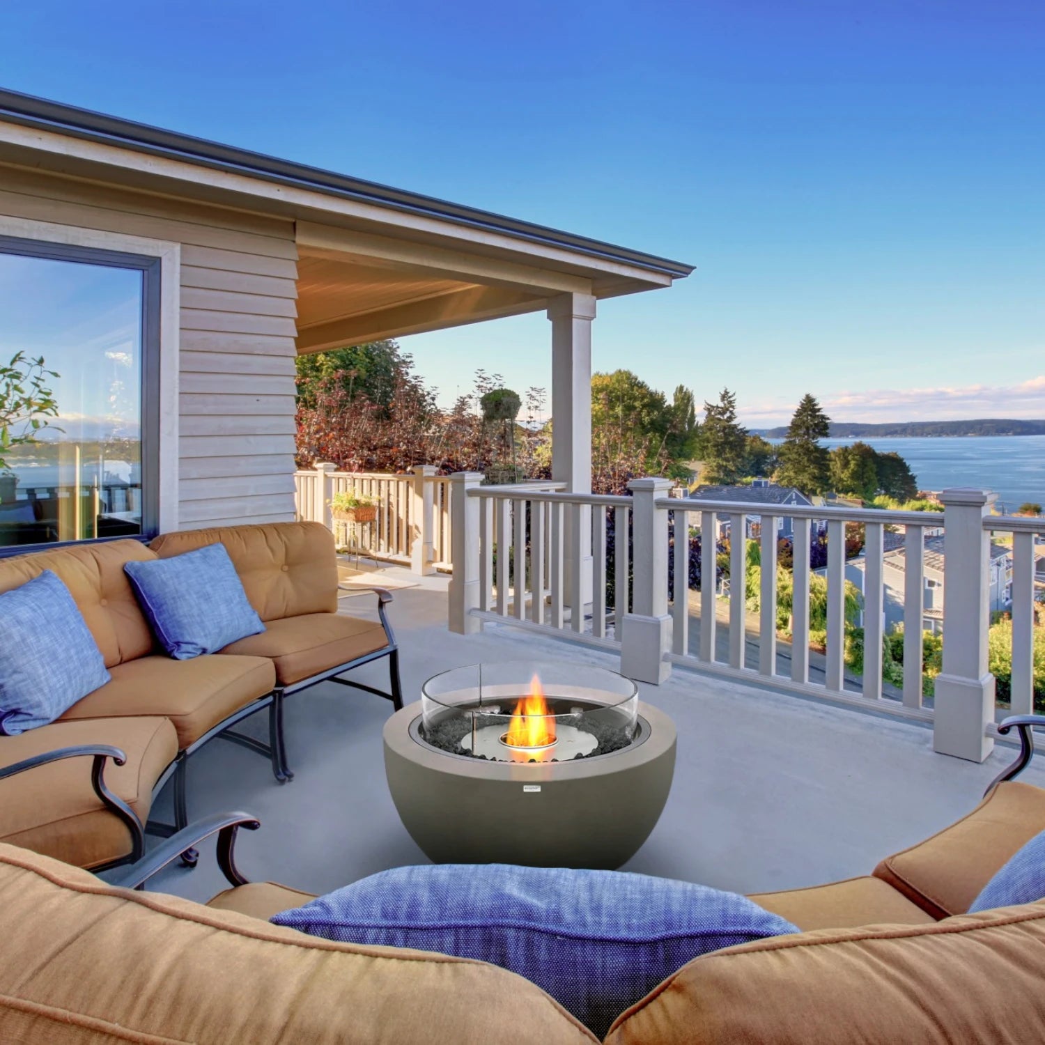 Pod 30 - Natural Outdoor Bioethanol Fireplace