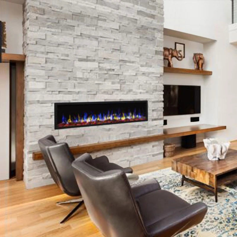 Pride Slim Electric Fireplace - 92 cm
