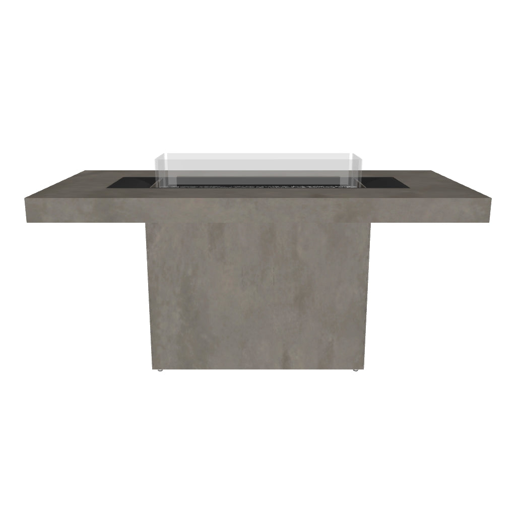 Gin 90 Bar - Graphite Bioethanol Fire Pit