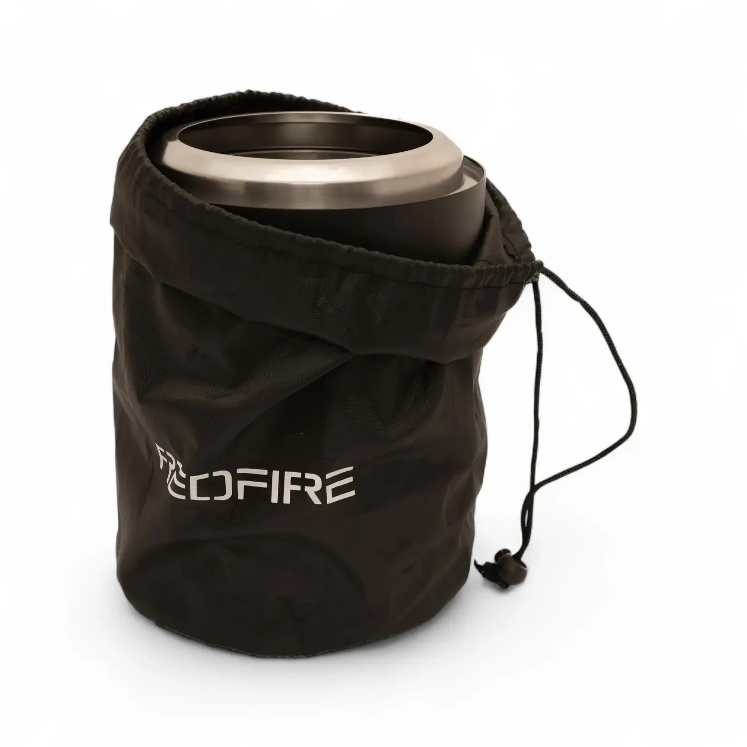 Volcano Pellet Tabletop Fire Pit Small – Black Stainless Steel