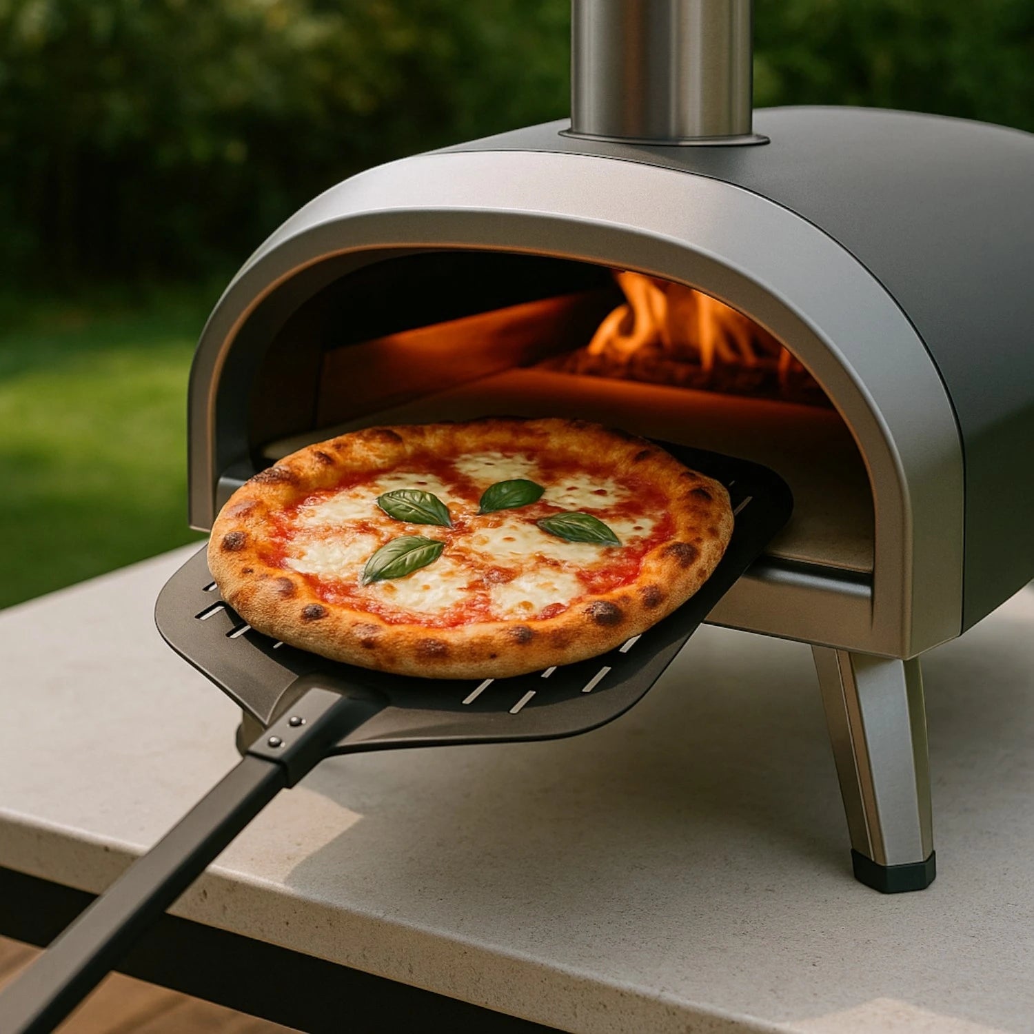 PeelPro 33 Black Aluminium Pizza Peel
