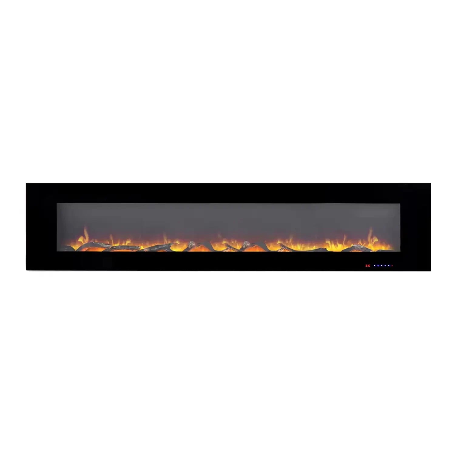 Azurite Electric Fireplace - Black - 213 cm