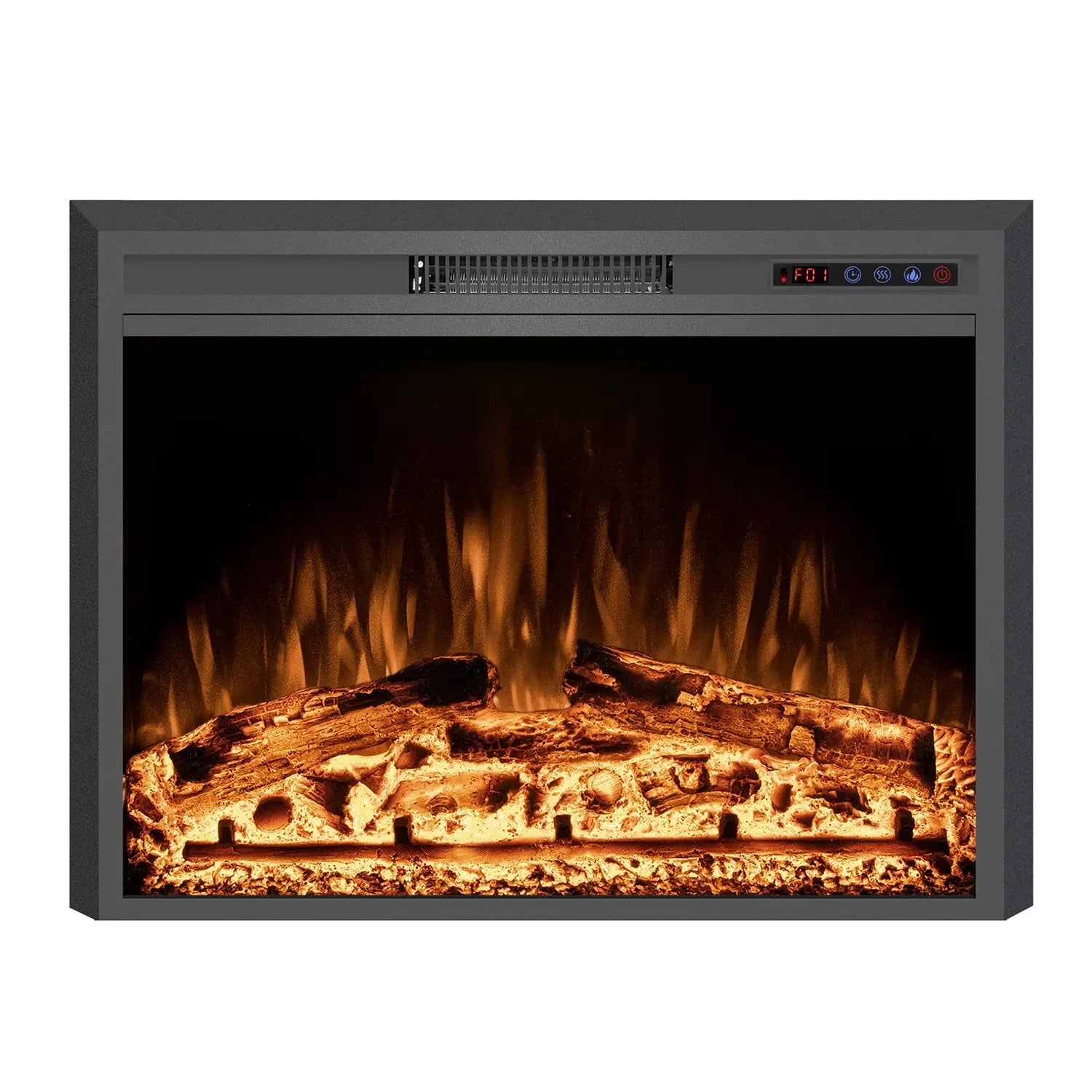 Pyrope Electric Fireplace Insert - 77 cm