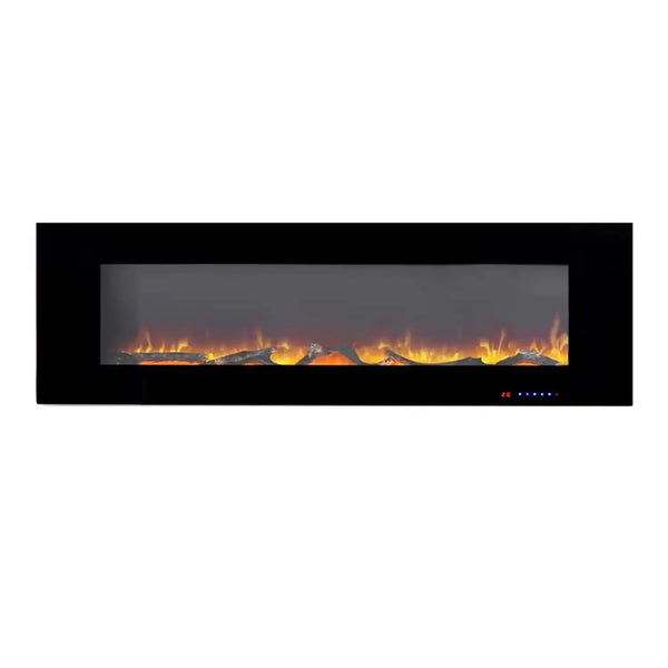 Azurite 152 cm - Väggmonterad elkamin