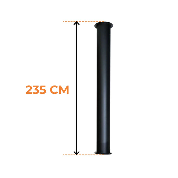 Toronto Pipe 195 cm – Total Length 235cm