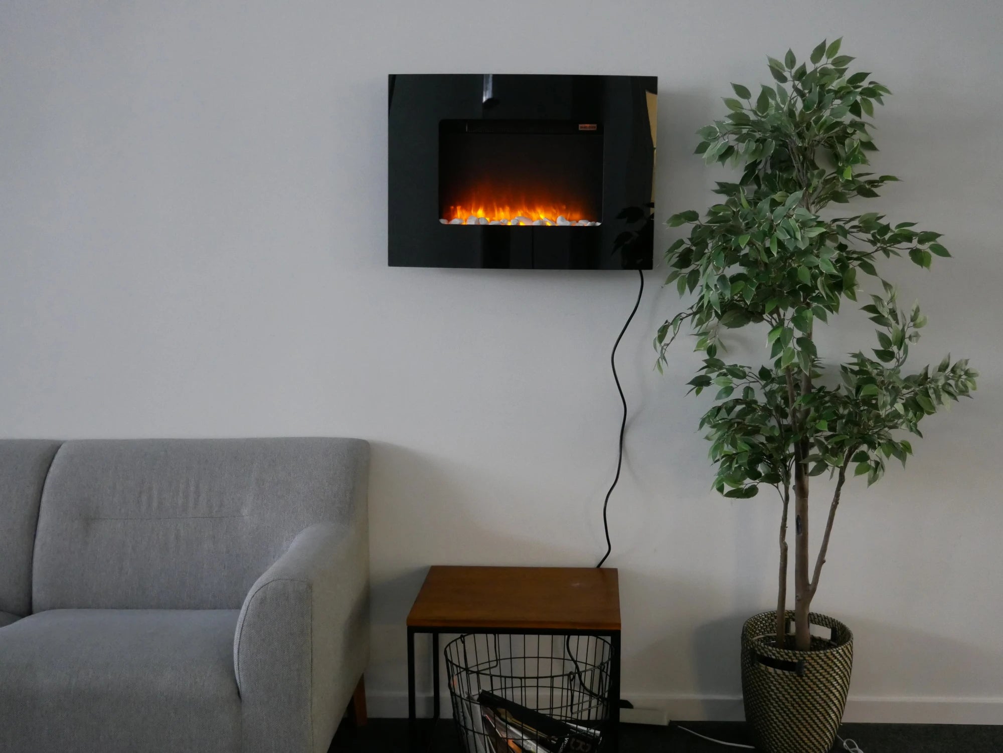 liten elektrisk kamin