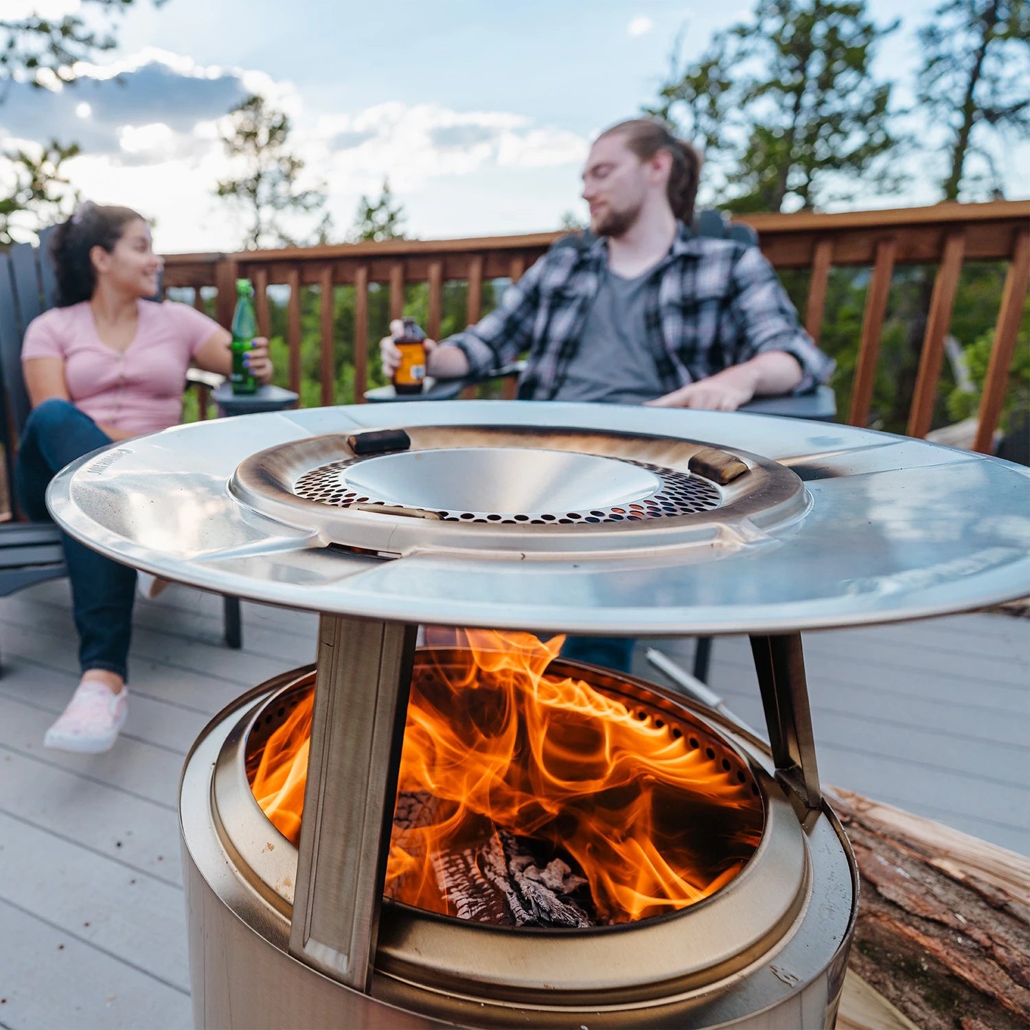 Bonfire Heat Deflector