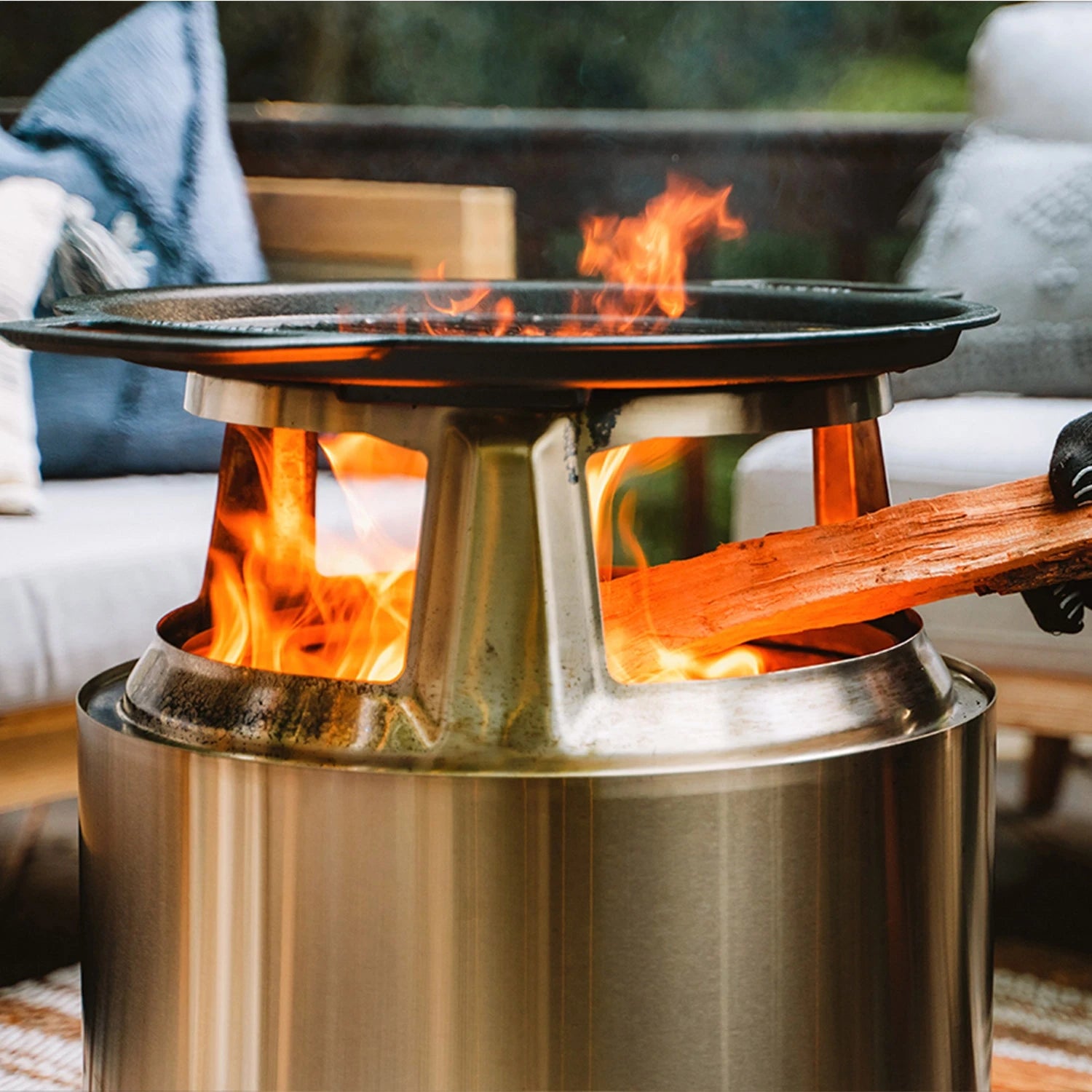 Bonfire Grillpanna  + HUB