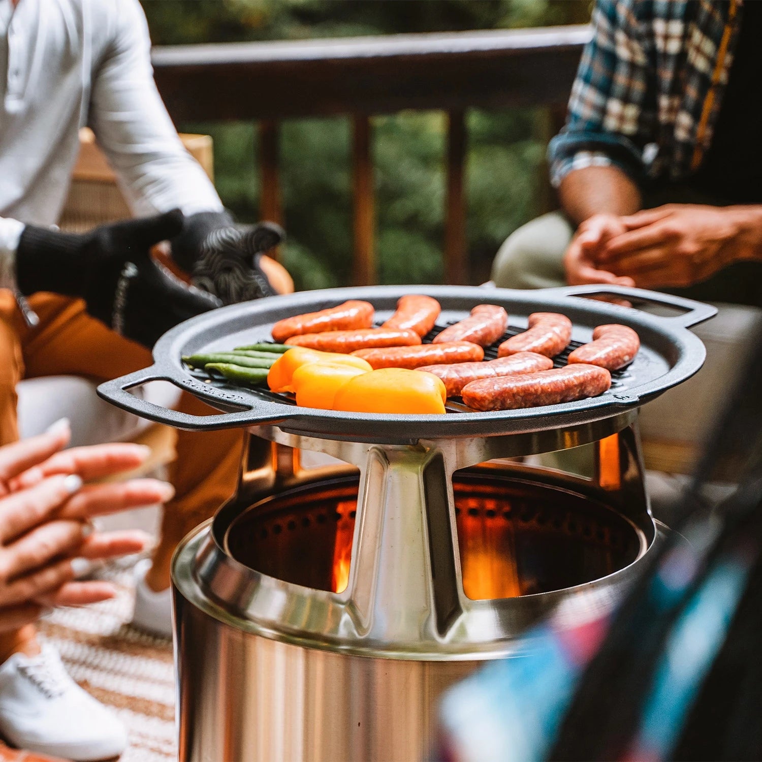Bonfire Grillpanna  + HUB