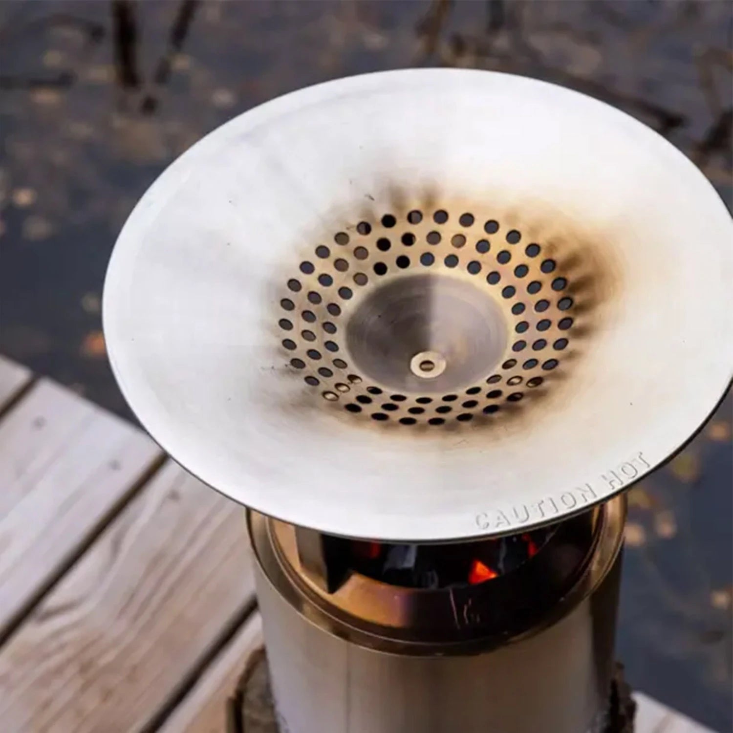 Mesa XL Heat Deflector - Rostfritt Stål