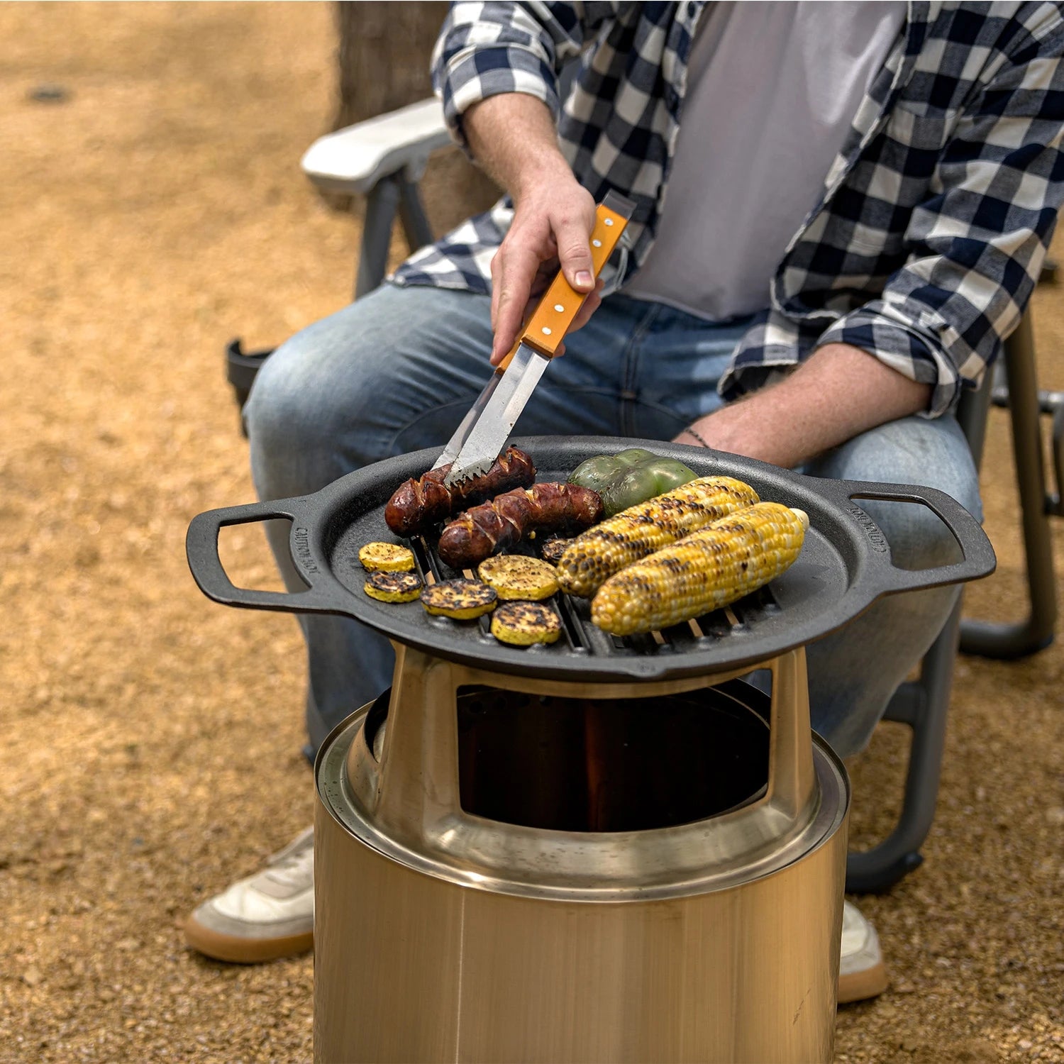 Ranger Gjutjärnsgrillpanna  + HUB