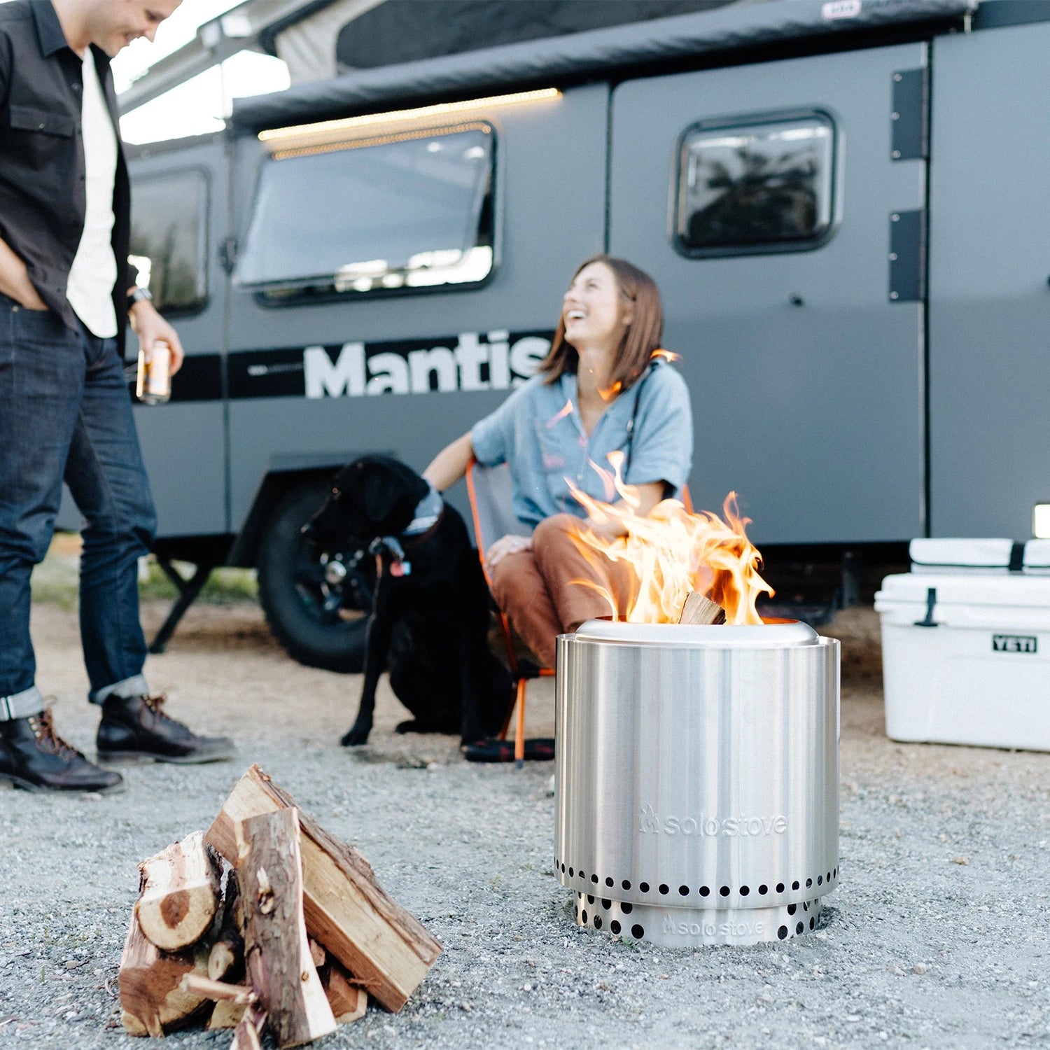 Ranger + Stand 2.0 Rökfri Eldstad
