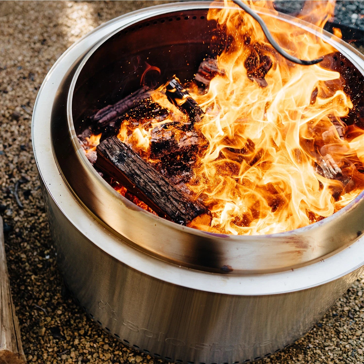 Yukon + Stand 2.0 Rökfri Eldstad