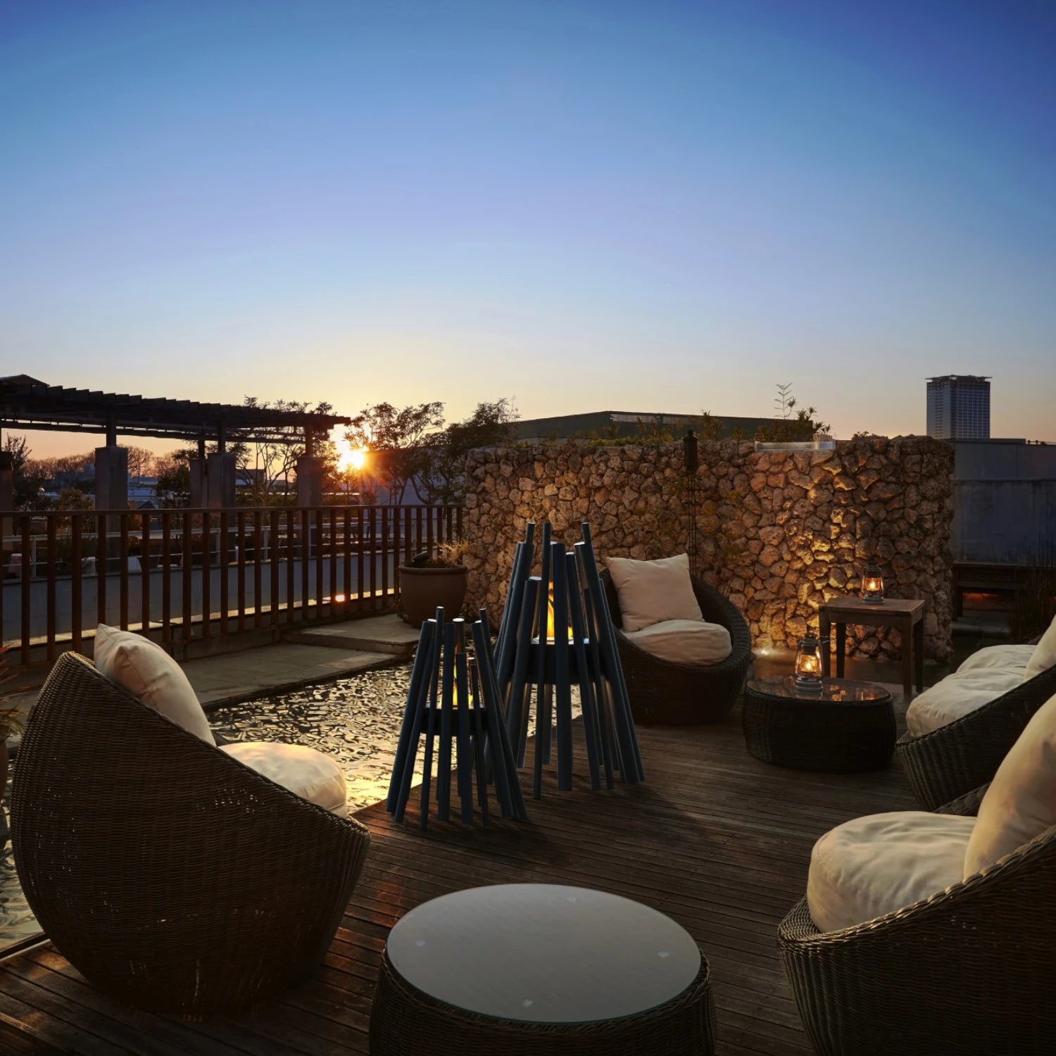 Stix 8 Outdoor Bioethanol Fireplace