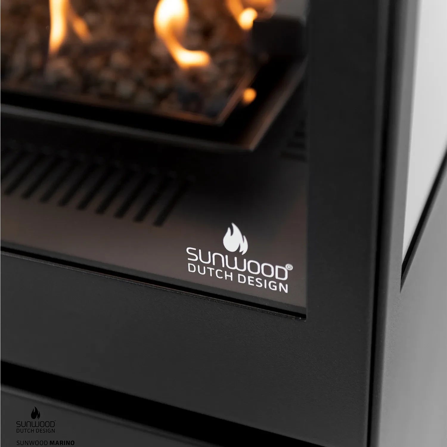 Marino Original - Matte Black Patio Fire