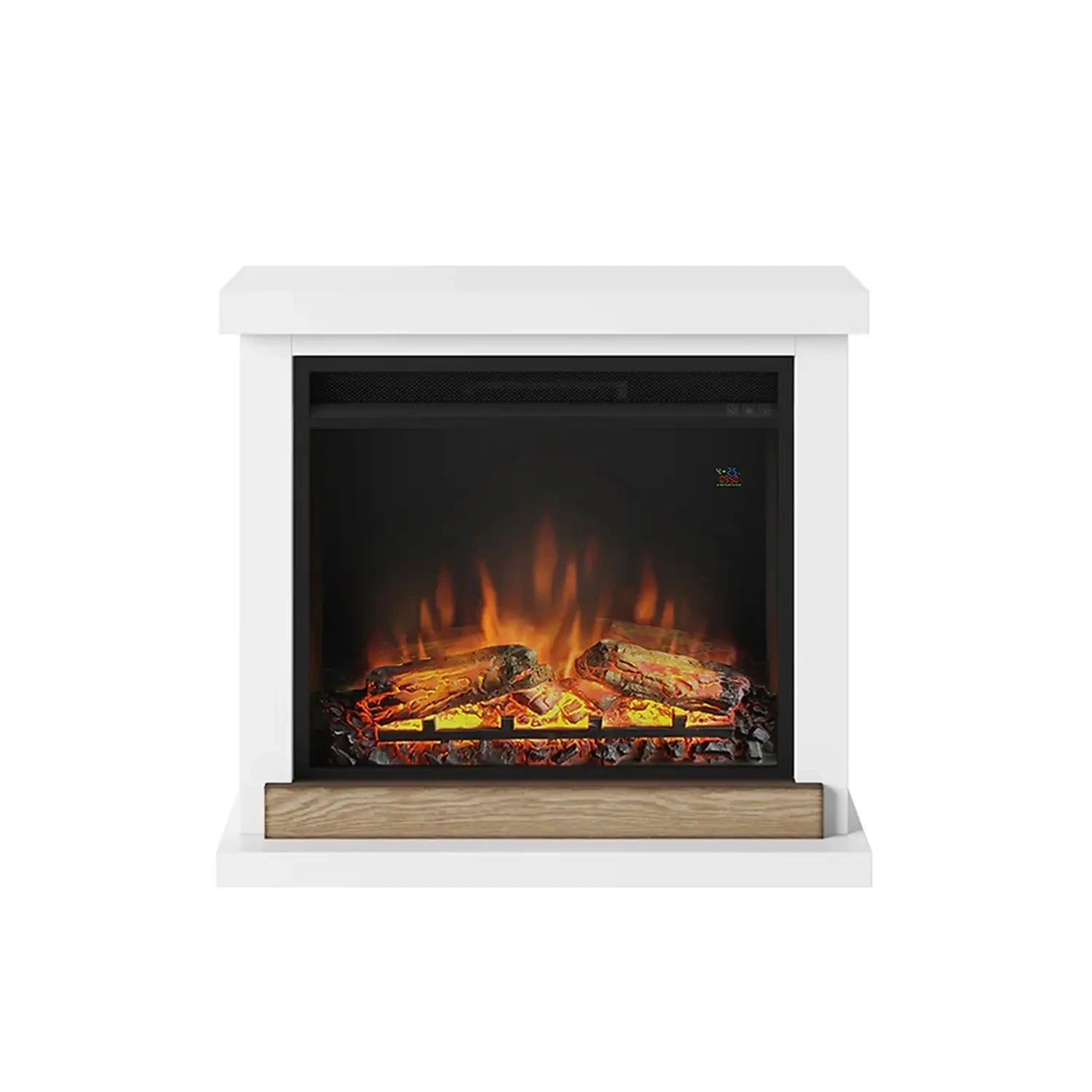 Hagen Vit Elektrisk Kamin