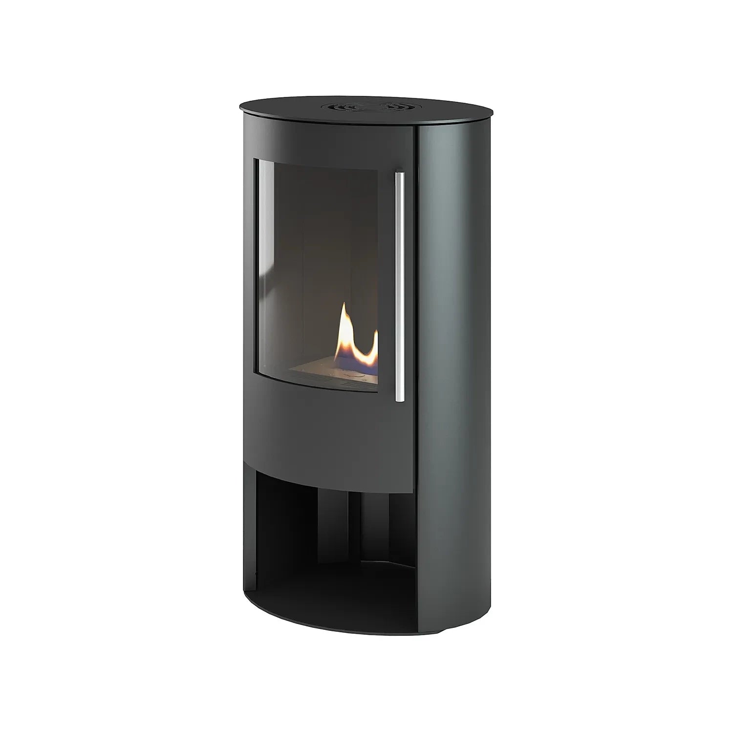 TermaTech Bio 20Bazic R Black Freestanding Bioethanol Fireplace