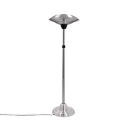 Heater Standing Telescope 900-1200-2100 W Silver