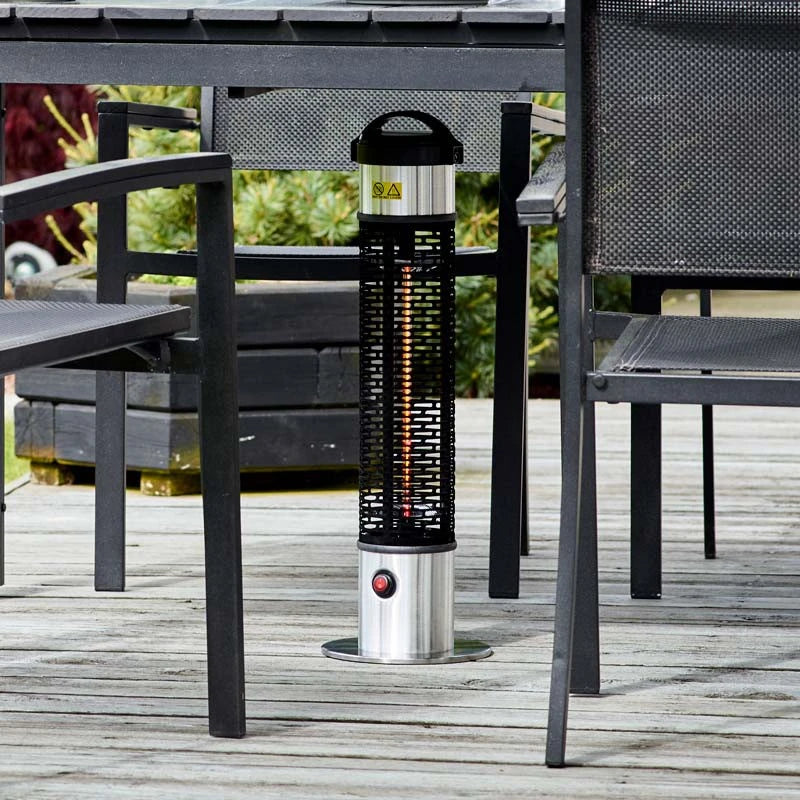 Patio Heater Under-table Model 1200 W Silver