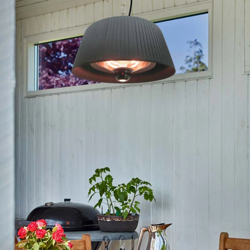 Terrassvärmare hängande 800/1000/1800 W Ø60 cm