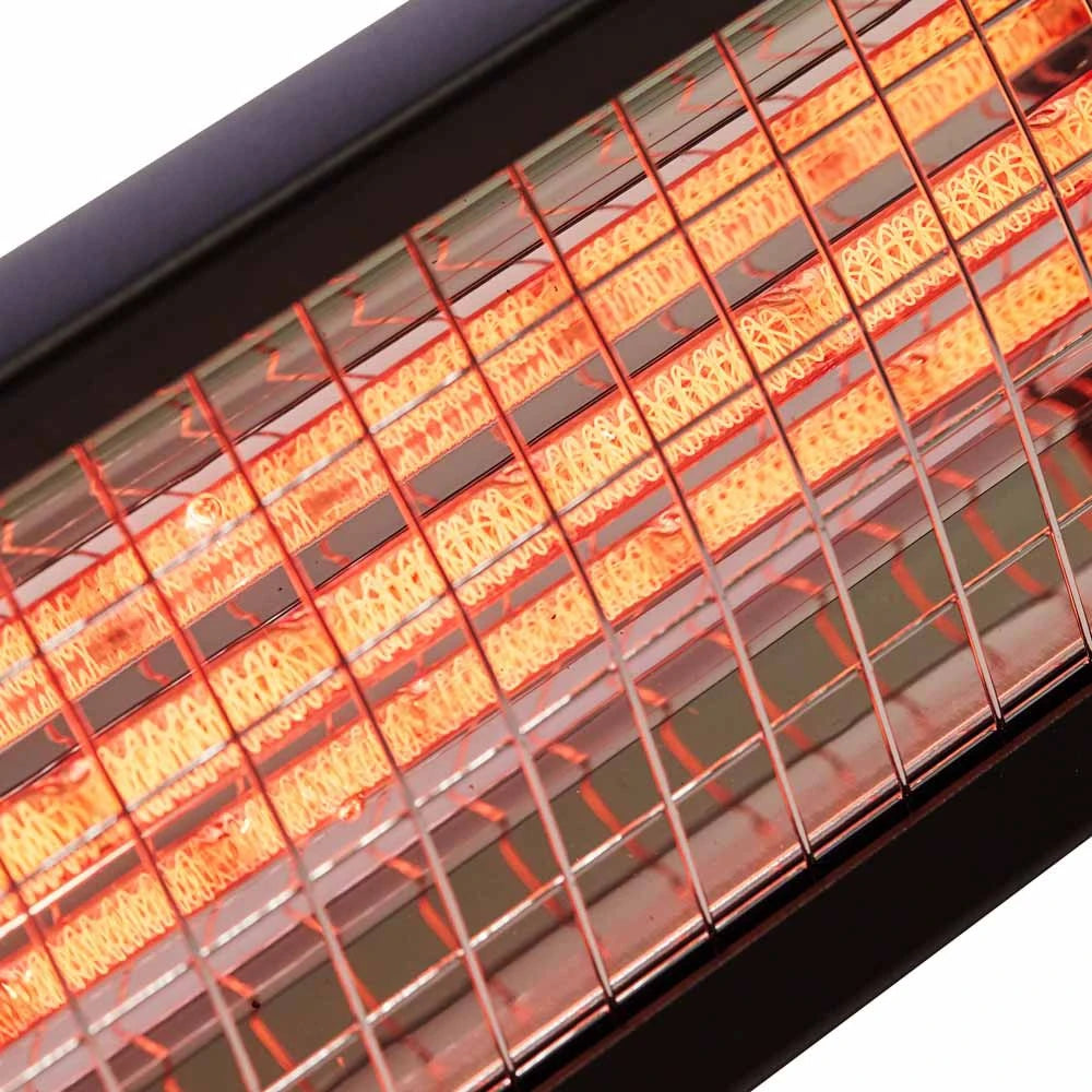 Patio Heater Heat1 Eco High-line 1500W in Black
