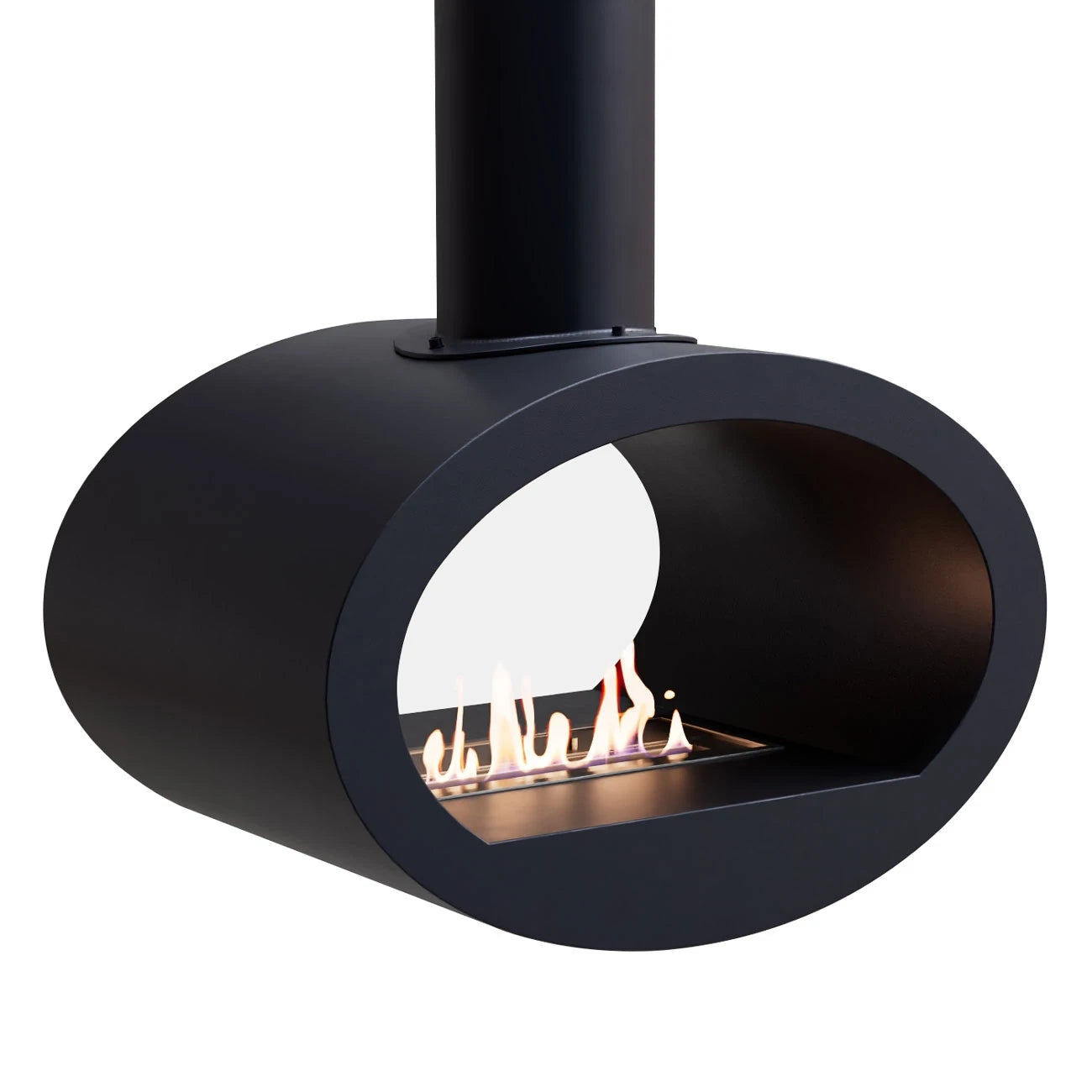 Toronto Black - 2-Sided Ceiling Mounted Biofire