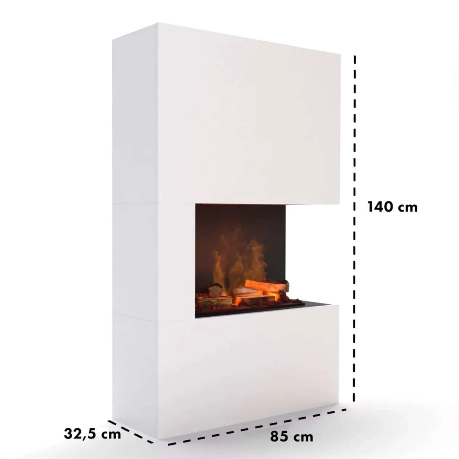 Tucholsky Left Corner White - OMC 600 | Freestanding