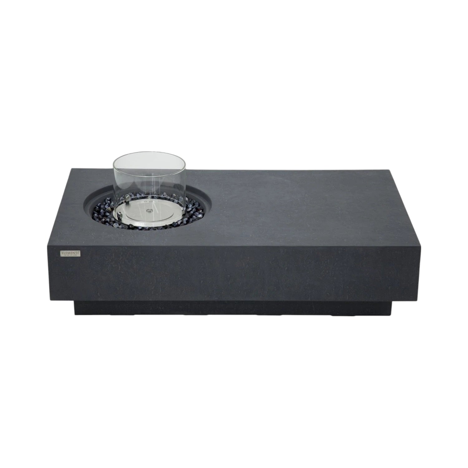 Metropolis Bioethanol Eldbord – Skiffer Svart