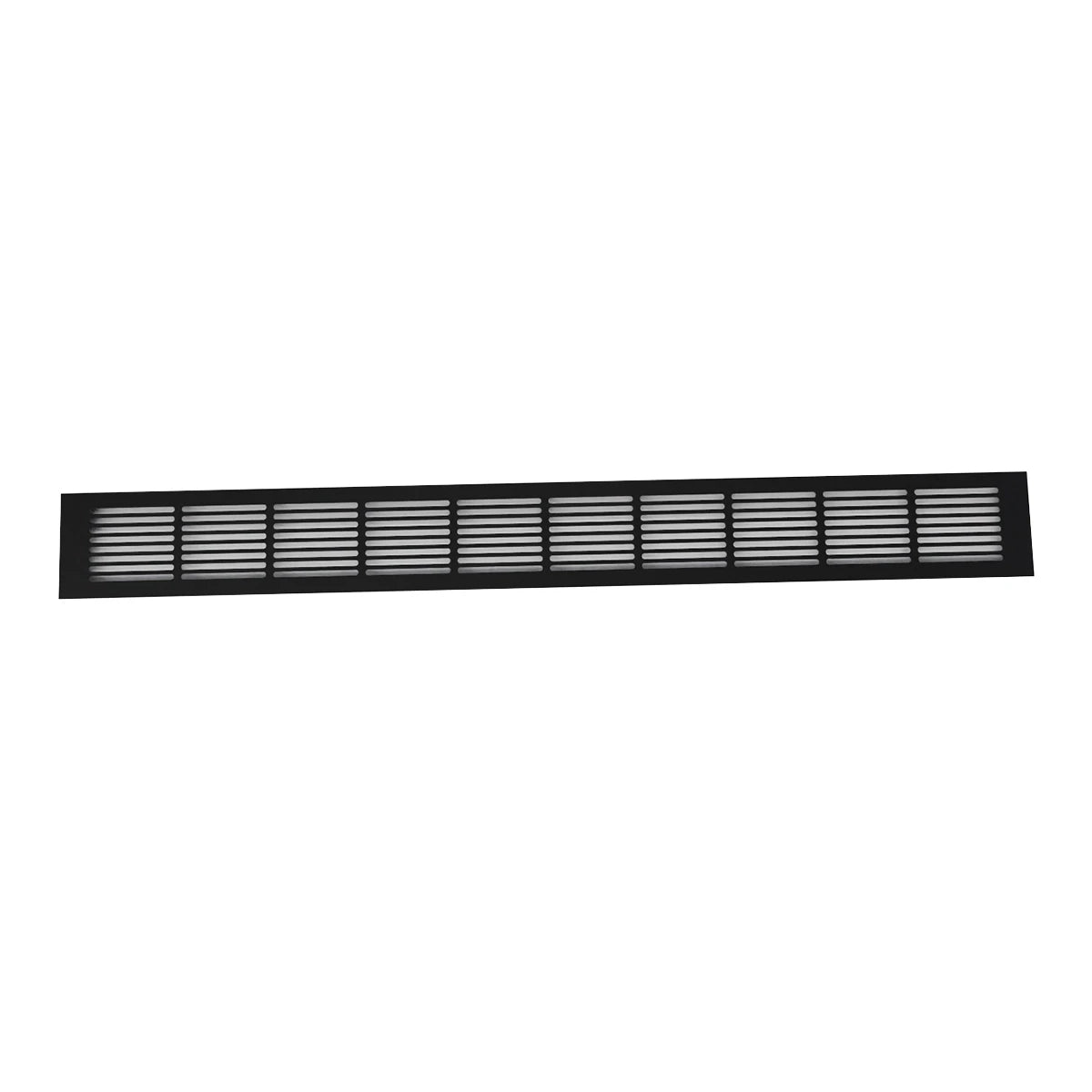Svart Ventilationsgaller - 100x11 cm - 420 cm²