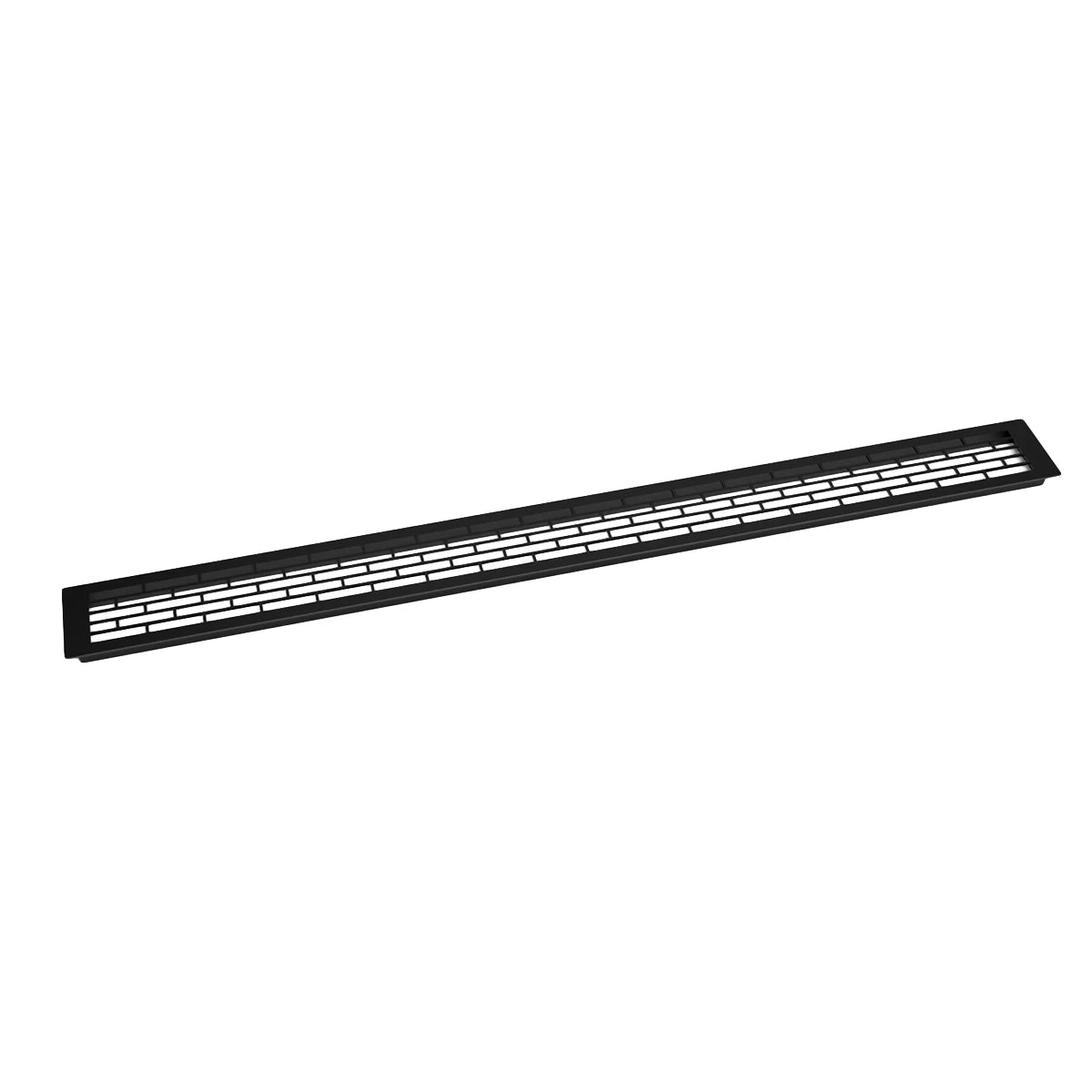 Ventilationsgaller Svart - 100x9 cm - 450 cm²