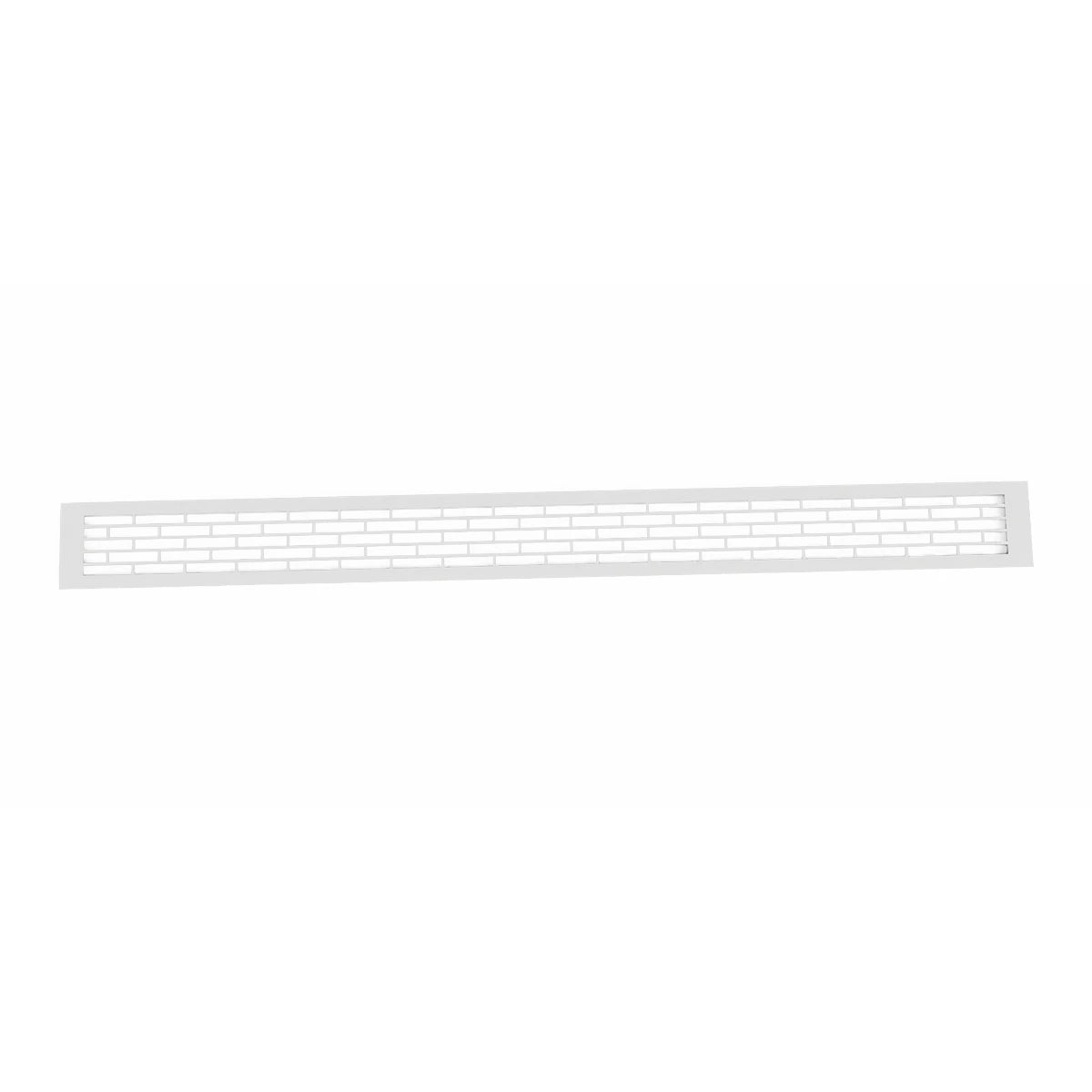 Ventilationsgaller Vitt - 100x9 cm - 450 cm²
