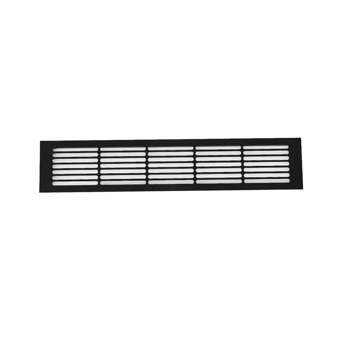 Ventilation Grille Black - 50x10 cm - 214 cm²