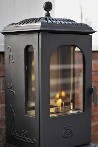 Victoria Bioethanol Fireplace - Cast Iron